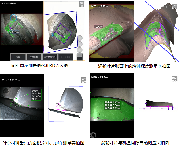 韋林智能孔探儀單物鏡相位掃描三維立體測量技術(shù)